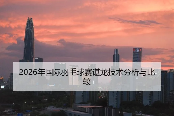 2026年国际羽毛球赛谌龙技术分析与比较